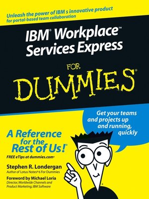 cover image of IBM Workplace Services Express For Dummies